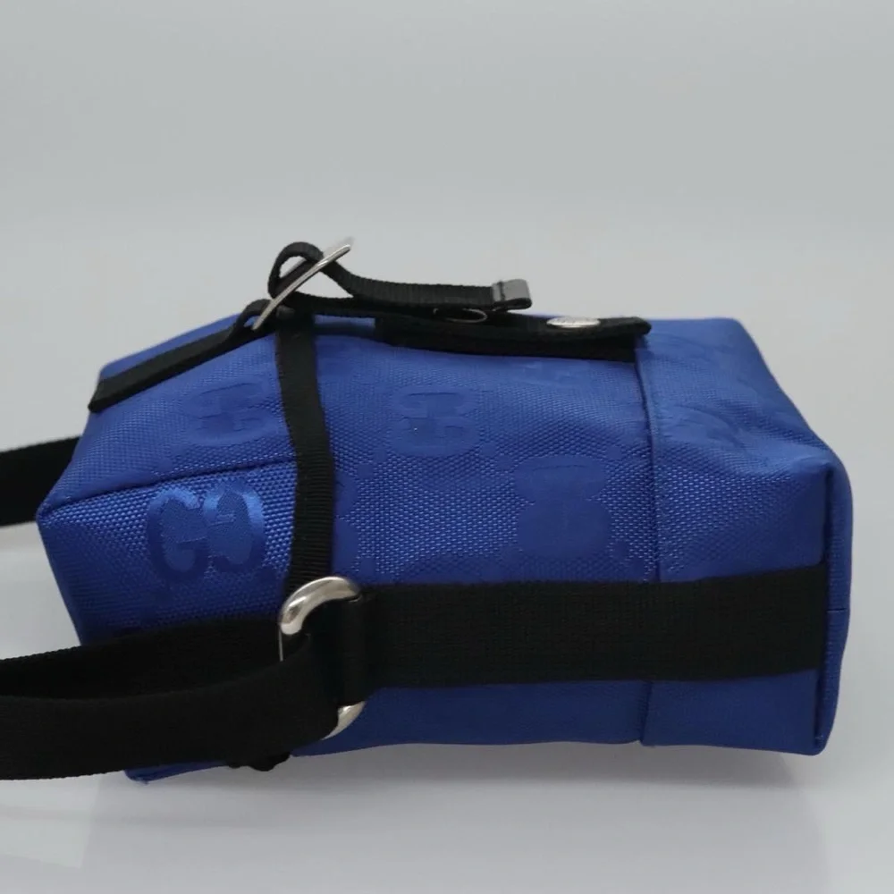 NEW Gucci GG Blue Monogram Crossbody Bag